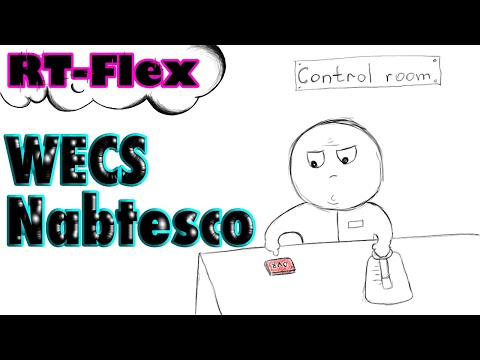 Видео: Flex-control system. Система электронного управления главным двигателем. WECS и Nabtesco.