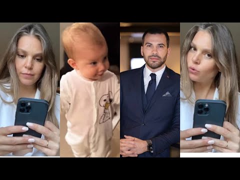 Видео: Асли  был в прямом эфире по телевидению, в то время как его жена Беркин, Элай, кричала на ребенка!!