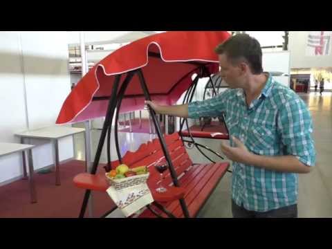Видео: Садовые качели Provance, краткий обзор.