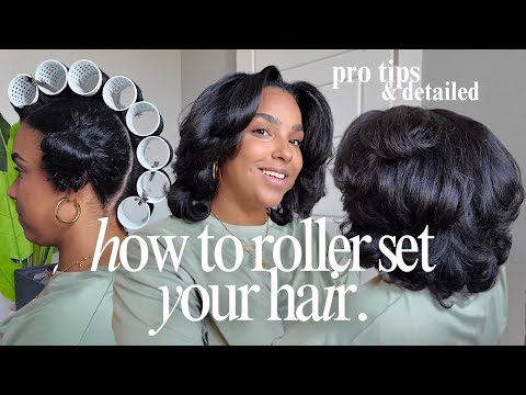 Видео: Набор бигуди в стиле 90-х на натуральных волосах | Подробное пошаговое руководство по использован...