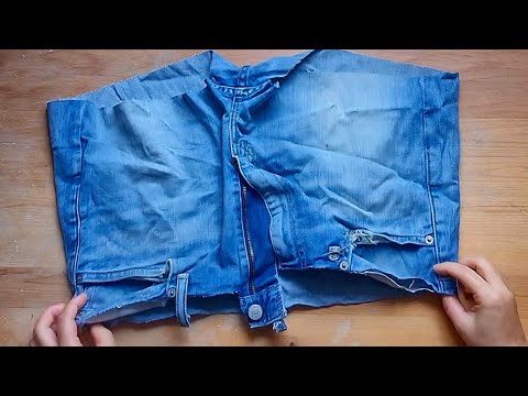 Видео: Горячая мода из переработанных материалов 🌿 Я сшила сумку-полумесяц из обрезков ткани!