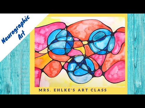 Видео: Как рисовать нейрографическое искусство для начинающих