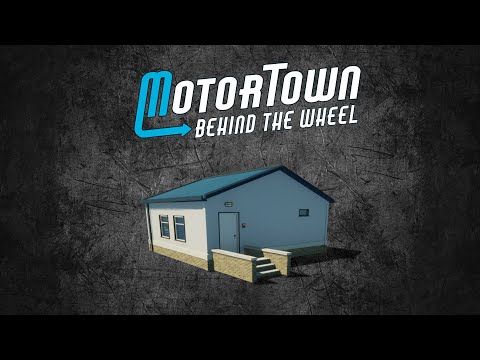 Видео: Motor Town Behind The Wheel Покупка недвижимости и постройка гаража