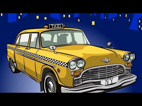 Видео: Crazy Taxi #1 Трюки на Такси