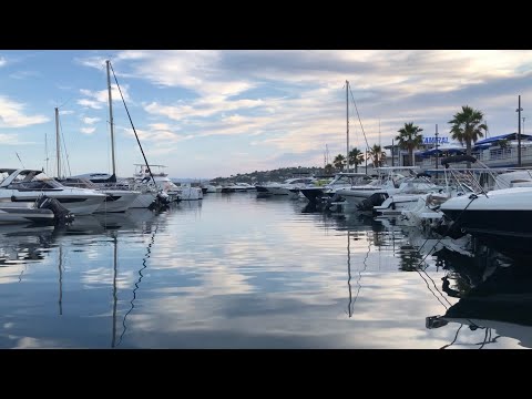 Видео: Как мы проводим время на юге Франции. Сент Максим .