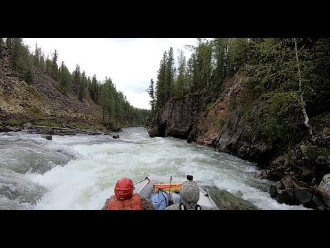 Видео: Б. Енисей. Первопроход. Лодка АВАТАР. Путь домой. Часть 3.