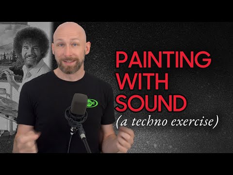 Видео: Живопись звуком — техно-упражнение