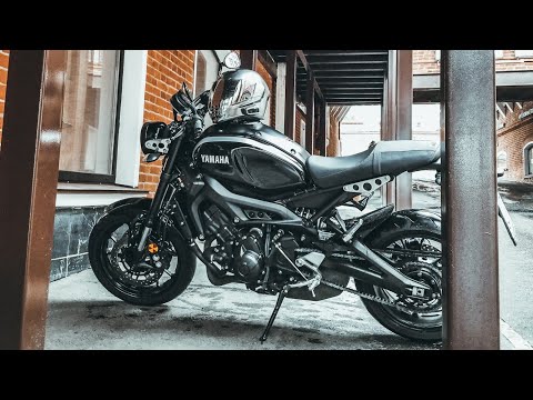 Видео: Бешенный каферейсер. Yamaha XSR 900