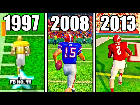 Видео: Забить тачдаун в КАЖДОМ матче NCAA по американскому футболу!