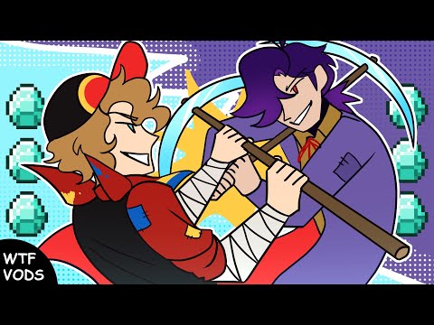 Видео: Жека и Нагибайка ДЕРУТСЯ за АЛМАЗЫ! | Выживание VODS