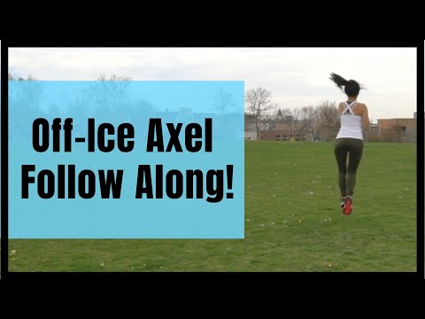 Видео: Упражнения для прыжков в акселе вне льда. Тренировка по программе