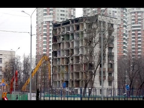 Видео: Снос на Нижегородской улице (Ноябрь 2013 года)