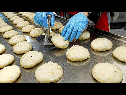 Видео: Что вы сделали с блинами? Гениальный мастер блинов — корейская уличная еда