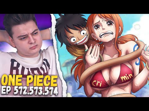 Видео: НОВЫЙ МИР! Ван-Пис 572-573-574 серия | Реакция на аниме