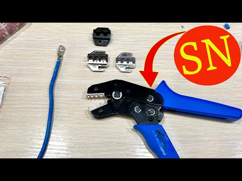 Видео: Штампы, матрицы, губки для СОЛНЕЧНЫХ ПАНЕЛЕЙ обжимки SN.