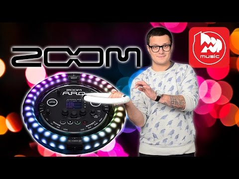 Видео: ZOOM ARQ - синтезатор, грувбокс, драм -машина, лупер, секвенсор от инопланетян