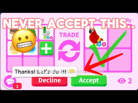 Видео: ‼️НИКОГДА НЕ ПРИНИМАЙТЕ эти предложения... вот почему! Как научиться ценностям в Adopt Me 2025! К...