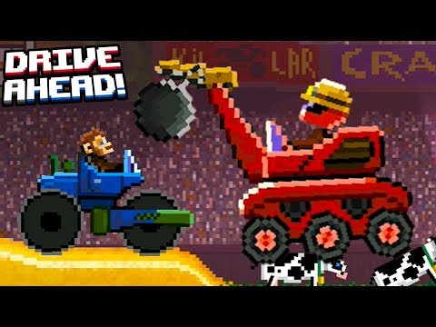 Видео: Строительные МАШИНКИ и ДИНОЗАВРЫ в Drive Ahead #20 Битва тачек в Драйв Ахед с Кидом на #МК