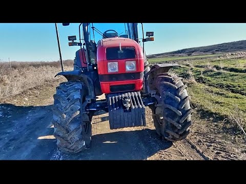 Видео: Первый выезд после ремонта КПП МТЗ 1523