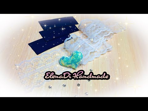 Видео: Красивые и простые в исполнении бантики из репсовой ленты и кружева