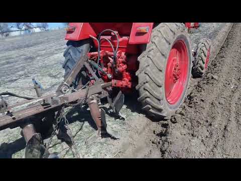 Видео: ЮМЗ 4×4 обкатка мотора оранкою