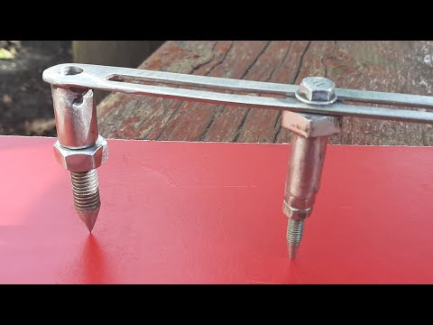 Видео: Гениально просто. Циркуль который хватит вам на годы.