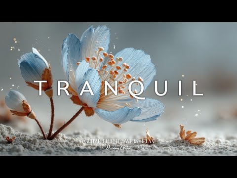 Видео: Музыка для глубокого сна с безмятежными синими цветами для спокойствия и концентрации