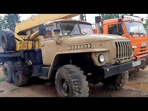 Видео: Кран 14 тонн на базе Урала 5557 1152КС3574