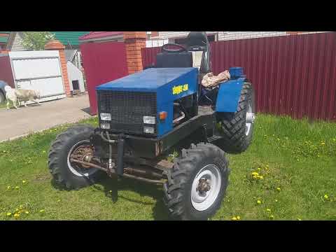 Видео: Самодельный трактор,установил ПВМ!!!💪🚜