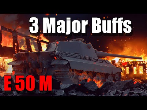 Видео: Три главных улучшения: E 50 M: World of Tanks Modern Armor