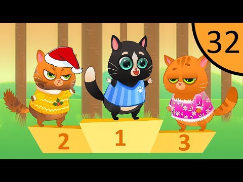 Видео: Суровый КОТИК БУБУ #32. Соревнование. Мультик ИГРА про котят на Игрули TV