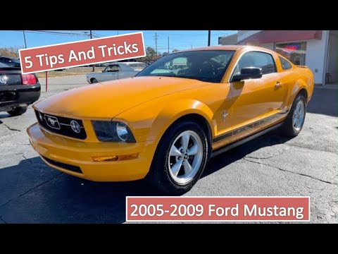 Видео: 5 советов и рекомендаций для вашего Ford Mustang 2005–2009 годов выпуска