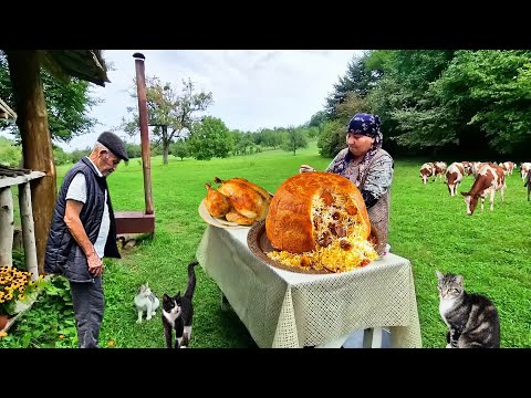 Видео: Готовим Плов с Курицей и Сухофруктами. Левенги из Курицы.