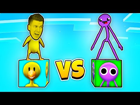 Видео: 😱 РАДУЖНАЯ БИТВА ! Лаки Блок ЖЁЛТЫЙ vs Лаки Блок ФИОЛЕТОВЫЙ РАДУЖНЫЕ ДРУЗЬЯ в Майнкрафт ! ВЛАДУС