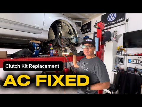 Видео: Установка и ремонт муфты компрессора кондиционера Honda Civic 2006–2011 гг.