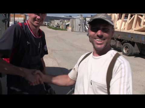 Видео: Исузу Форвард на Москву за каркасным домом