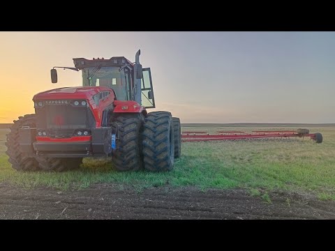 Видео: Боронование 2024 на К-742м и сшг-23