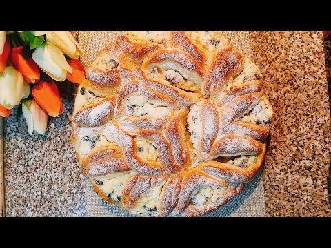 Видео: Булочки всеми любимые с творогом и изюмом| всегда на расхват