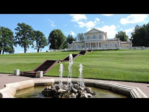 Видео: Стрельна Орловский парк Дворец Петра Первого Водопад