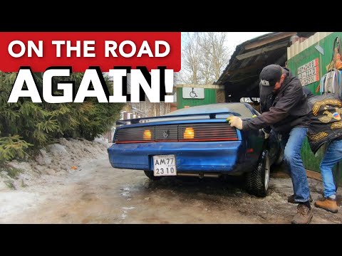 Видео: "ГДЕ МОИ 17 ЛЕТ?!!"- '84 Pontiac Firebird Trans am вытащили из гаража. Почувствуй 90-е!