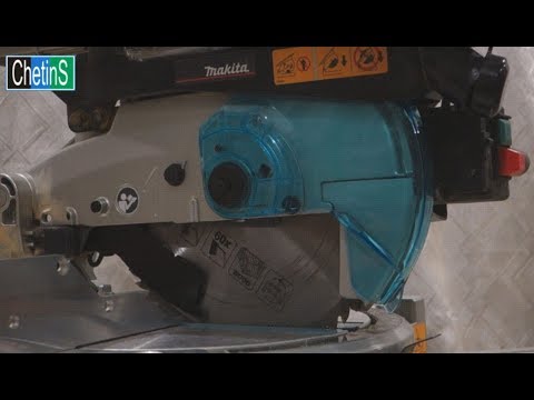 Видео: Makita LН1040F правильная работа кожуха безопасности