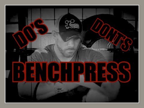 Видео: Что ДЕЛАТЬ и НЕ ДЕЛАТЬ при жиме лежа. Основные вещи, которые НЕЛЬЗЯ портить!!!