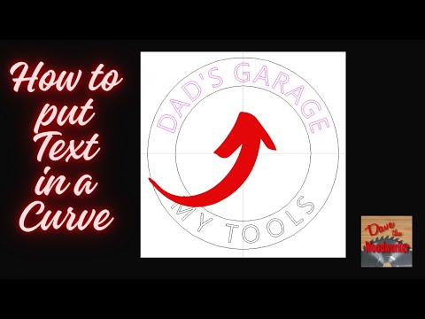 Видео: Как разместить текст в Curve Vectric Vcarve, Aspire