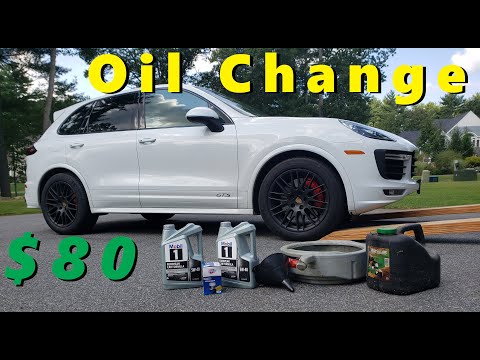 Видео: Замена масла Porsche Cayenne за 80 долларов
