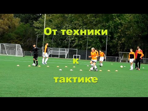 Видео: Футбол от техники к тактике