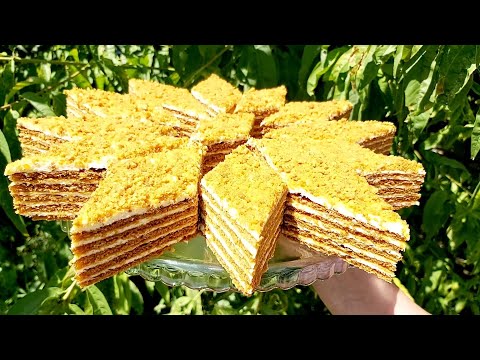 Видео: #Մեղրով տորթ,որը հալվում է բերանում։САМЫЙ ВКУСНЫЙ Торт МЕДОВИК! Тающий во рту МЕДОВЫЙ ТОРТ Рецепт