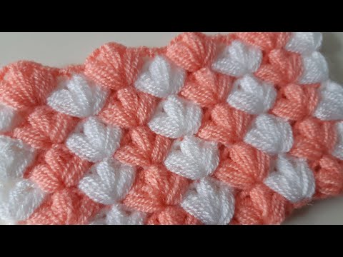 Видео: Легкая вязка для детского одеяла и волокна