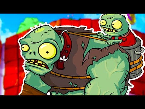 Видео: ОГРОМНЫЙ ЗОМБИ АТАКУЕТ! - Plants Vs Zombies [Растения Против Зомби] #16