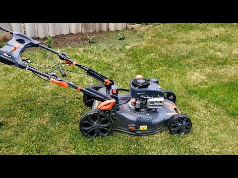 Видео: Газонокосарка бензинова GTM LM53E-SP-V. Огляд в роботі