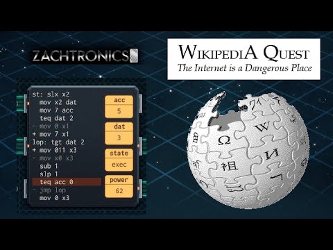 Видео: Wikipedia Quest (Ретроспектива Zachtronics)